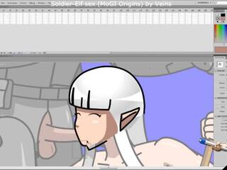 Mogi Origins - Fairygirl Elf perfected Scene Making of: dirty clip 3a