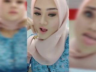 Vynikající malajsijský hidžáb - bigo žít 37, volný špinavý film ee