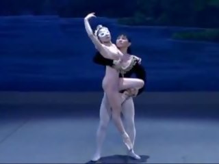 Swan lac nu ballet danseur, gratuit gratuit ballet x évalué agrafe vid 97